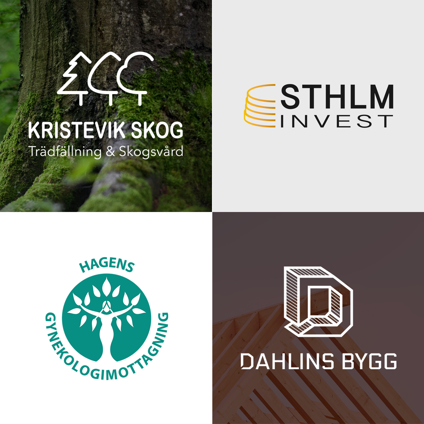 Portfolio och kundcase Grafisk design
